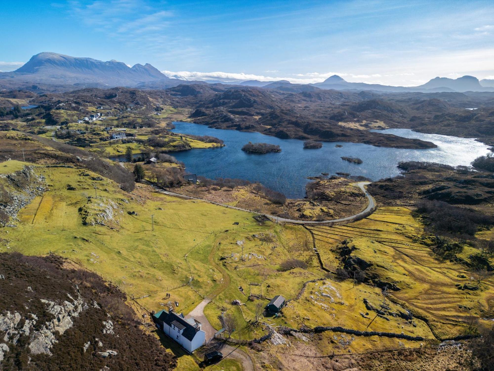 Achloist Holiday Cottage Drumbeg エクステリア 写真