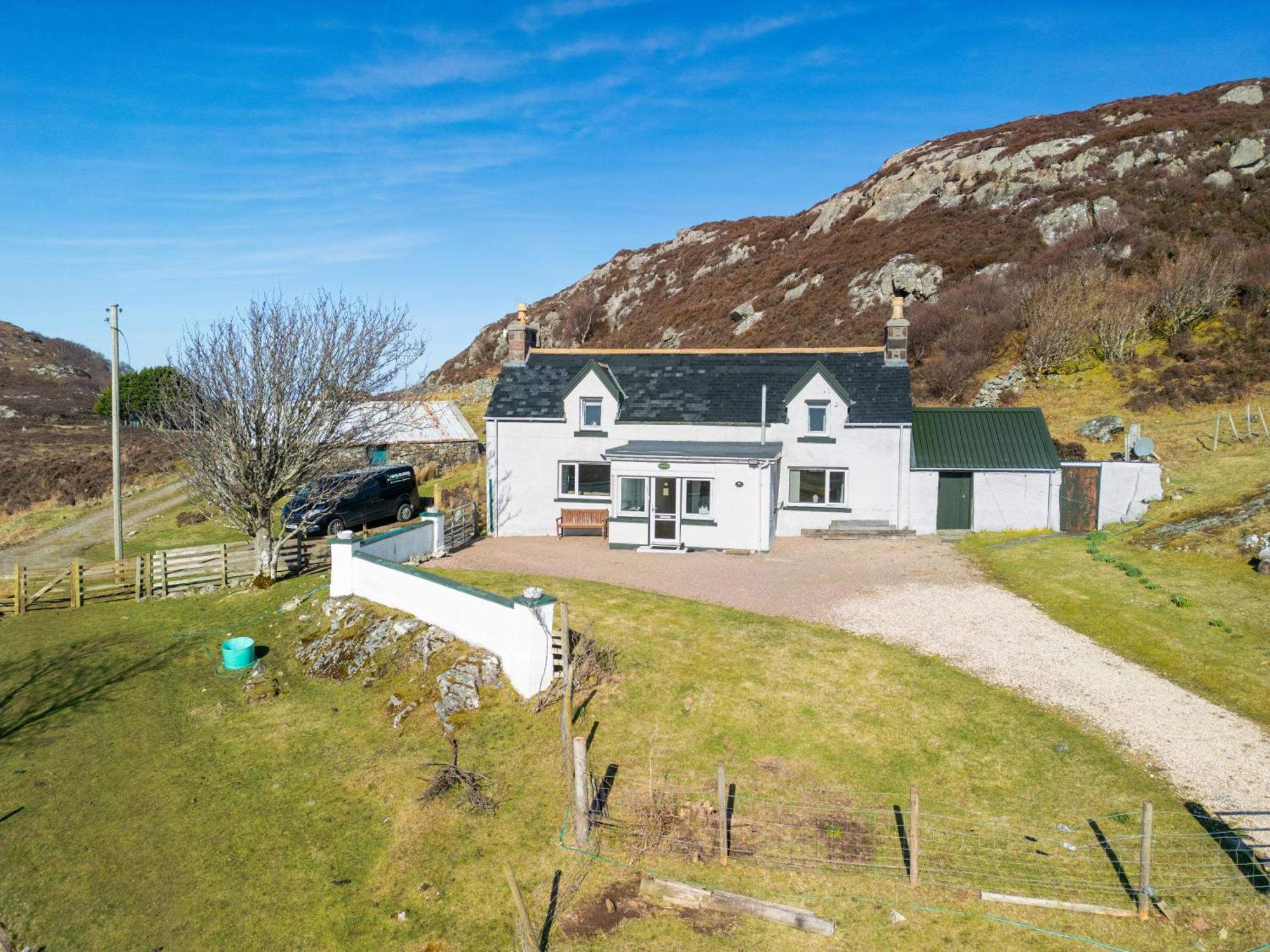 Achloist Holiday Cottage Drumbeg エクステリア 写真