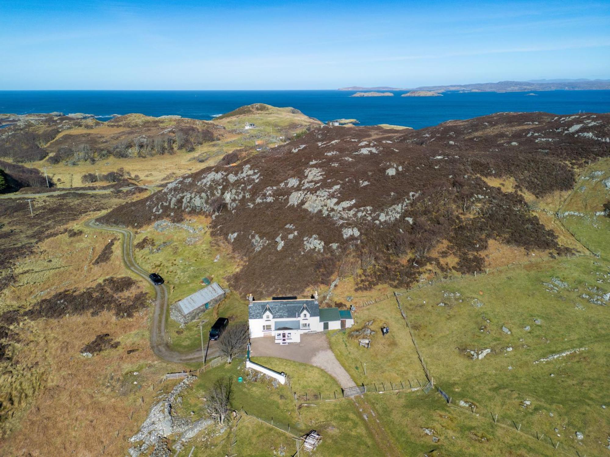 Achloist Holiday Cottage Drumbeg エクステリア 写真